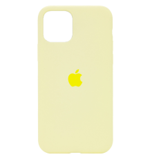 Чохол Silicone Case Full Protective iPhone 11 Pro Max cream yellow PLS-00-00108877