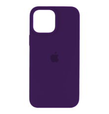 Чохол Silicone Case Full Protective iPhone 15 Pro deep purple PLS-00-00108976