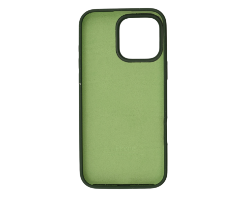 Чохол Silicone Case Full Protective iPhone 16 Pro dark green PLS-00-00130614