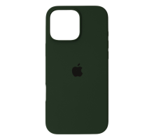 Чохол Silicone Case Full Protective iPhone 16 Pro dark green PLS-00-00130614
