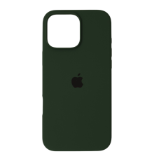 Чохол Silicone Case Full Protective iPhone 16 Pro dark green PLS-00-00130614