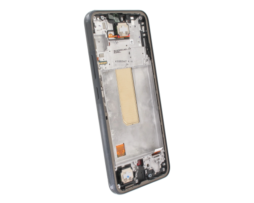 Дисплей Samsung A346 Galaxy A34 (2023) з сенсором та рамкою black (Original) PLS-00-00103455