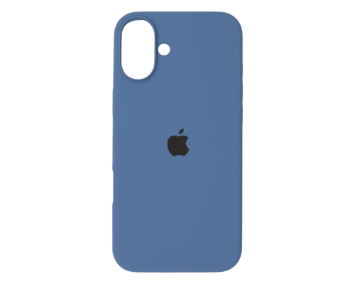 Чохол Silicone Case Full Protective iPhone 16 blue PLS-00-00130603