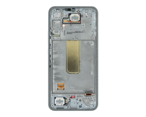 Дисплей Samsung A346 Galaxy A34 (2023) з сенсором та рамкою silver (Original) PLS-00-00113630
