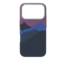 Чохол D Glory Ultra Slim with MagSafe iPhone 17 Pro purple mountain PLS-00-00149363