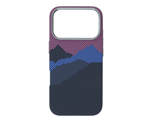 Чохол D Glory Ultra Slim with MagSafe iPhone 17 Pro purple mountain PLS-00-00149363