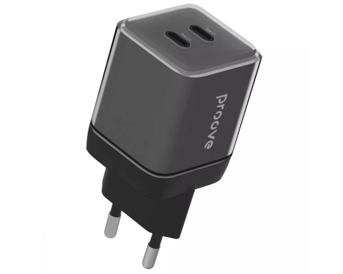 Зарядний пристрій Proove Pure GaN Max 67W 2Type-C black PLS-00-00138628
