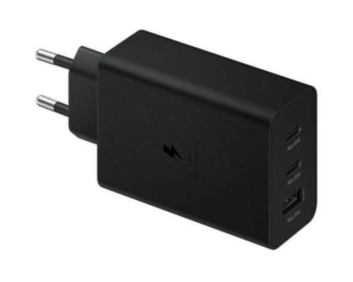Зарядний пристрій Samsung 65W USB-A+2USB-C (Original) black PLS-00-00137019