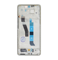 Дисплей Xiaomi Poco M8 5G з сенсором та рамкою silver (Service) PLS-00-00165568