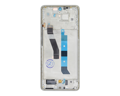 Дисплей Xiaomi Poco M8 5G з сенсором та рамкою silver (Service) PLS-00-00165568