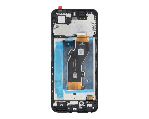 Дисплей Infinix Hot 50i з сенсором та рамкою black (Used) (ver. DPT) PLS-00-00163342