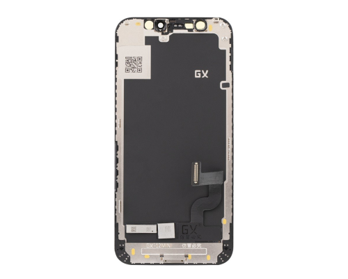 Дисплей iPhone 12 Mini з сенсором та рамкою black (OLED HARD) PLS-00-00072908
