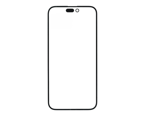 Скло дисплея iPhone 14 Pro Max з OCA black (Original China) PLS-00-00130425