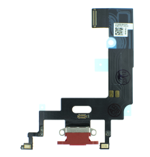 Шлейф iPhone XR з роз'ємом зарядки red (Original Used) PLS-00-00046622