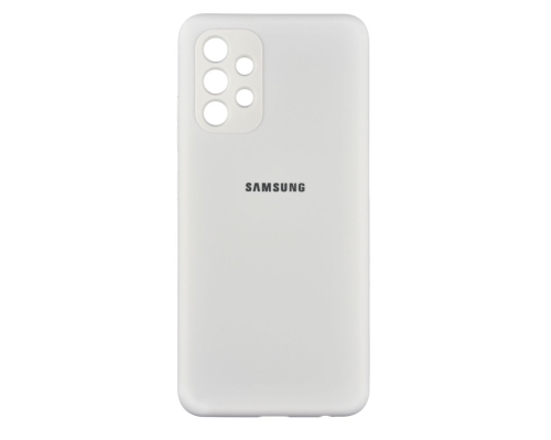 Чохол Silicone Cover Full Camera Samsung A325 Galaxy A32 4G white PLS-00-00103508
