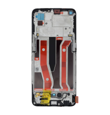 Дисплей OPPO Reno 5 Lite з сенсором та рамкою black (Original) PLS-00-00162347