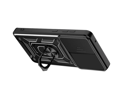 Чохол Camshield Serge Ring for Magnet Poco C40 black PLS-00-00125939