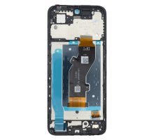 Дисплей Infinix Hot 50i з сенсором та рамкою black (Service) (ver. DPT) PLS-00-00173279