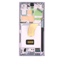 Дисплей Samsung S918 Galaxy S23 Ultra з сенсором та рамкою lavander (Original) PLS-00-00107543