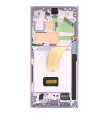 Дисплей Samsung S918 Galaxy S23 Ultra з сенсором та рамкою lavander (Original) PLS-00-00107543