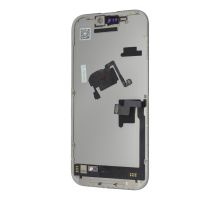 Дисплей iPhone 16 Pro з сенсором та рамкою black (OLED SOFT 120Hz) (Без помилки) PLS-00-00153062