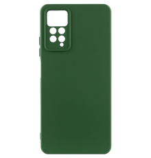 Чохол Silicone Cover Full Camera Xiaomi Redmi Note 11 Pro 5G dark green PLS-00-00118621