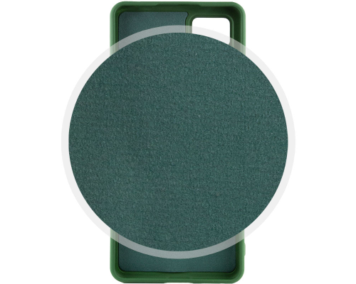 Чохол Silicone Cover Full Camera Xiaomi Redmi Note 11 Pro 5G dark green PLS-00-00118621
