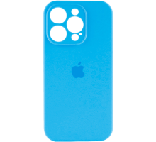 Чохол Silicone Case Full Camera Protective iPhone 15 Pro Max light blue PLS-00-00111559