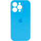 Чохол Silicone Case Full Camera Protective iPhone 15 Pro Max light blue PLS-00-00111559