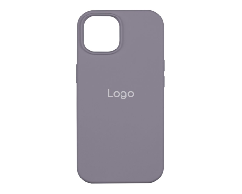 Чохол Silicone Case Full Protective iPhone 15 lavender gray PLS-00-00109592