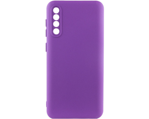 Чохол Silicone Cover Full Camera Samsung A505 Galaxy A50 purple PLS-00-00103755