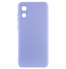 Чохол Silicone Cover Full Camera Samsung A032 Galaxy A03 Core elegant purple PLS-00-00103743