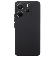 Чохол Silicone Cover Full Camera Xiaomi Redmi Note 14 4G (Global) black PLS-00-00140393