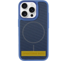 Чохол TechWoven Hybrid with Magnetic для iPhone 15 Pro blue PLS-00-00165295
