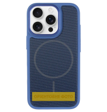 Чохол TechWoven Hybrid with Magnetic для iPhone 15 Pro blue PLS-00-00165295