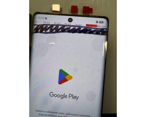 Дисплей Infinix Note 40 Pro з сенсором black (Original China) (УЦІНКА) PLS-00-00161313