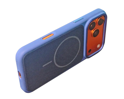 Чохол TechWoven Hybrid with Magnetic для iPhone 17 Pro blue PLS-00-00165341