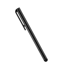 Стилус ємнісний з пластиковою ручкою алюмінієвий black PLS-00-00132744