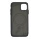Чохол Silicone case Beats with MagSafe iPhone 11 dark gray PLS-00-00155158
