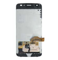 Дисплей Motorola XT1789 Moto Z2 Force з сенсором та рамкою black (Original Refurbished) PLS-00-00021397
