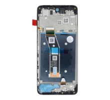Дисплей Motorola XT2423 Moto G24 з сенсором та рамкою black (Brand Pack) PLS-00-00161605