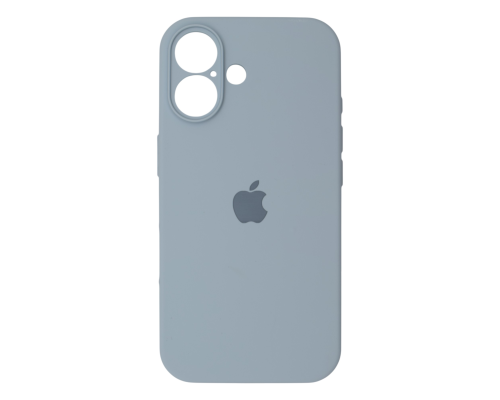 Чохол Silicone Case Full Camera Protective iPhone 16 mist blue PLS-00-00130761