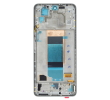 Дисплей Xiaomi Poco F4 з сенсором та рамкою silver (OLED) PLS-00-00123318