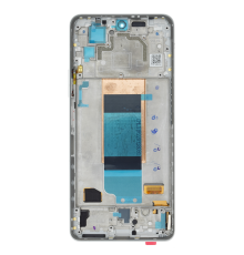 Дисплей Xiaomi Poco F4 з сенсором та рамкою silver (OLED) PLS-00-00123318
