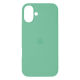 Чохол Silicone Case Full Protective iPhone 16 spearmint PLS-00-00130529