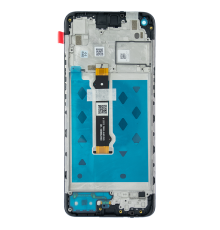 Дисплей Motorola XT2091 Moto G9 Power з сенсором та рамкою black (Original) PLS-00-00094598