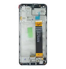 Дисплей Samsung A235 Galaxy A23 (2022) з сенсором та рамкою black (Original) PLS-00-00092994