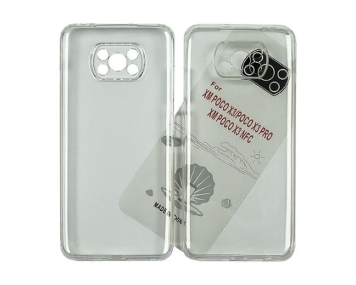 Чохол Silicone KST Xiaomi Poco X3 NFC clear PLS-00-00099567
