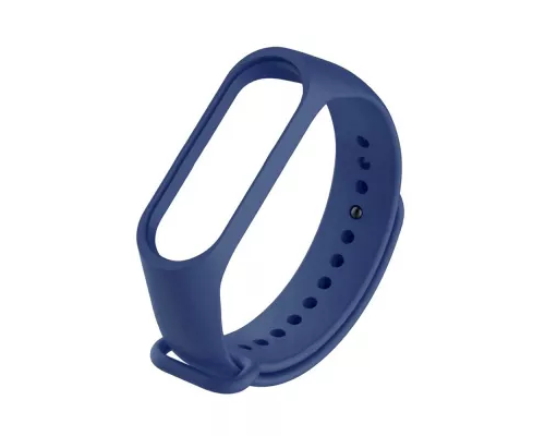 Ремінець Xiaomi Mi Band 7 Silicone dark blue PLS-00-00099590