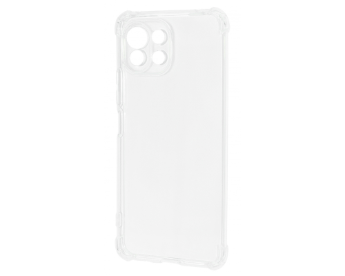 Чохол WXD Silicone 0.8 mm HQ Xiaomi Mi 11 Lite transparent PLS-00-00096474
